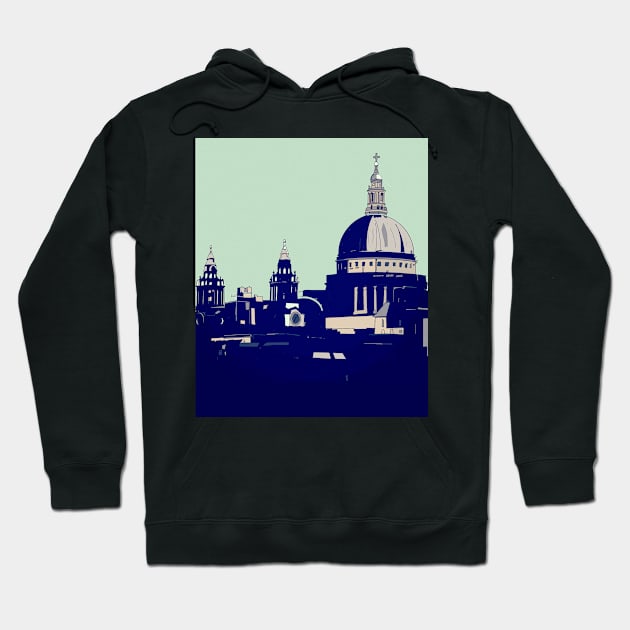 View of St Paul's Hoodie by juliechicago